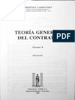 Teoria General Del Contrato (Larroumet) T2