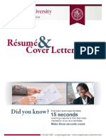 Résumé Cover Letter: Guide