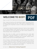 Body Armor - MMA Bodyweight Program - Phil Daru