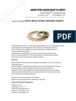 Mica+Graphite+Mica Spiral Wound Gasket: Service