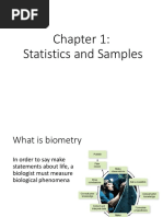 Biometry Lecture 1