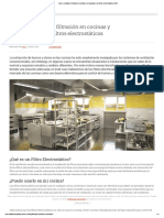 Usos y ventajas de filtración en cocinas y restaurantes con filtros electrostáticos _ S&P