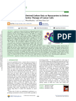 Ligusticum Striatum-Derived Carbon Dots As Nanocarriers To Deliver