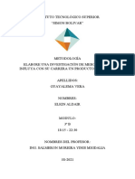 Elabore Una Investigación de Mercado Que Influya Con Su Carrera Un Producto o Servicio