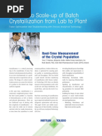 Crystallization Scale Up