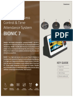 Bionic 7: Fingerprint Access Control & Time Attendance System