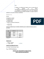 Calculo Poblacion Parabola Cubica