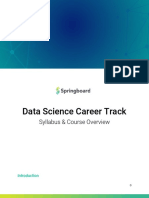 Data Science Career Track: Syllabus & Course Overview