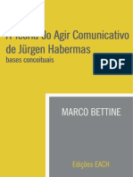 Marco Bettine_A Teoria do Agir Comunicativo de Jürgen Habermas