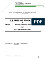 Learning-Module - GE Hist-Print