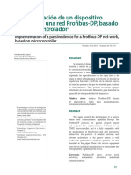 Implementación de Un Dispositivo Pasivo para Una Red Profibus-DP, Basado en Microcontrolador