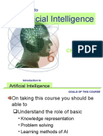 Artificial Intelligence: Introduction To