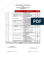 PROGRAM TAHUNAN KELAS 4 PAI