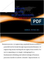 Business Process Re-Engineering: - An Introduction