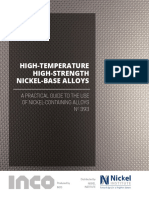 High-Temperature High-Strength Nickel-Base Alloys: A Practical Guide To The Use of Nickel-Containing Alloys N 393