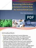 Assessing Information Technology General Control Risk An Instructional Case