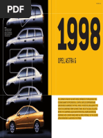 Download Opel Astra G 1998 Technical Data by Ayarl Pense SN51654280 doc pdf