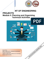 Bes 6ee: Management of Engineering Projects