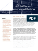 Nutanix and HPE Partner To Deliver Hyperconverged Systems: The End of An Era