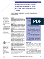 Prescription of Renin Angiotensin System Blockers and Risk of AKI