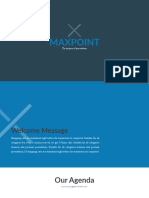 Maxpoint: The Purpose of Presentation