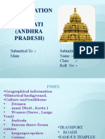 Presentation ON Tirupati (Andhra Pradesh) : Submitted To:-Mam Submitted By: - Name: - Class: - Roll No