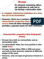 Genetic Element Containing Either RNA or DNA That Replicates in Cells But Is Characterised by Having A Extracellar State