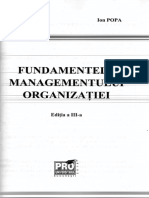 Burduș, E. Popa, I. - Fundamentele Managementului Organizației