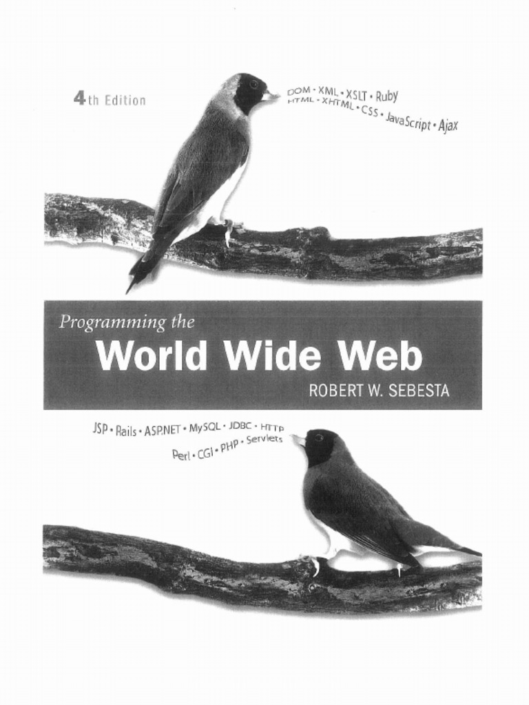 Programming The World Wide Web Pdfdrive Pdf