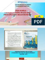 Lecture 4 - Cold Water Supply - Understanding Rules and Principles of Measurement