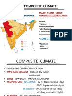 Major States Under Composite Climate Zone