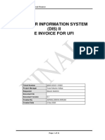 E Invoice For UFI Ver 1.0