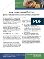 How Temperatures Affect Food