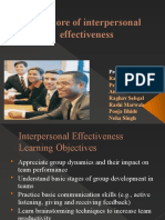 The Core of Interpersonal Effectiveness: Presented by