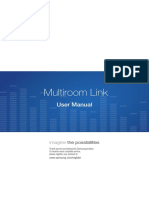 Multiroom Link: User Manual