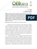 Antonieta de Barros - Nos Passos de ... - 12 Pgs