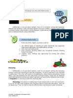 Reasoning: Geed 10053 - Mathematics in The Modern World Alvir J. Mendiola LPT