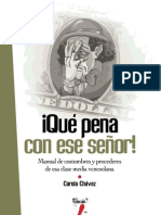 Que Pena Con Ese Senor Carola Chavez | PDF | Venezuela