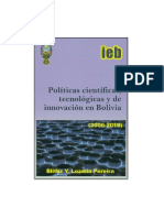 Políticas C&T+I en Bolivia