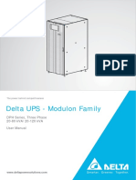 Manual UPS DPH 80 120kVA en Us - 501328110000 PDF