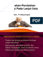 Perubahan Fisiologi Pada Lansia