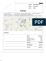 Sky Cabs E-INVOICE for Airport Ride