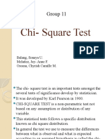 GROUP 11 Chi - Square Test
