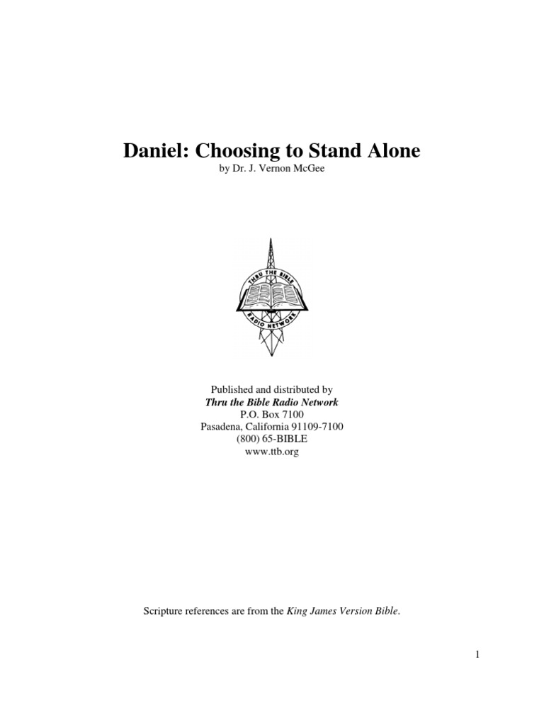 Daniel's Legacy of Faith and Separation | PDF | Shadrach, Meshach, And ...