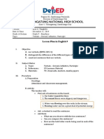 Tulungatung National High School: Lesson Plan in English 9