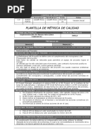 8.1. Metrica de Calidad