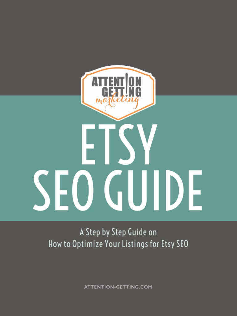 Etsy Seo Guide: A Step by Step Guide On How To Optimize Your Listings ...