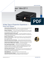 Epson Epiqvision Mini Ef11 Laser Projector: A New Type of Projection Experience - Only From Epson