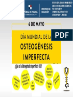 Afiche Osteogénesis Imperfecta