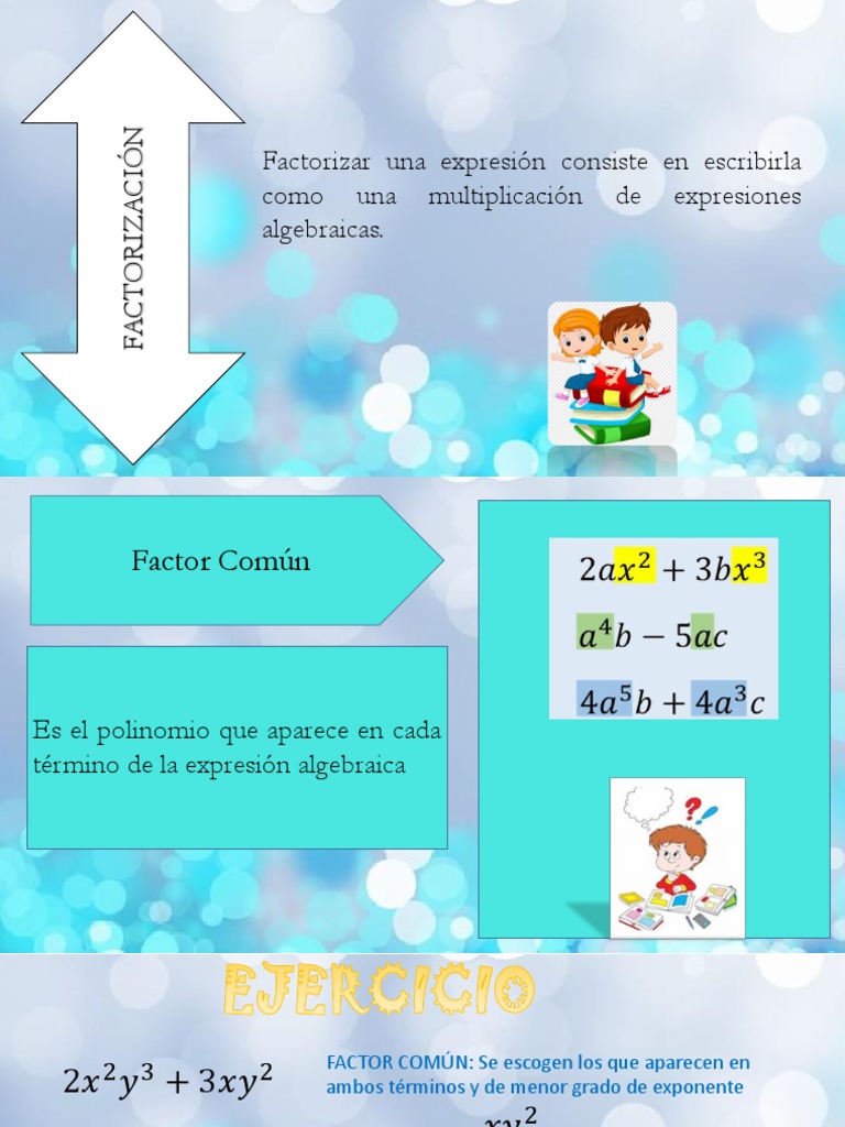 Factor Comun | PDF